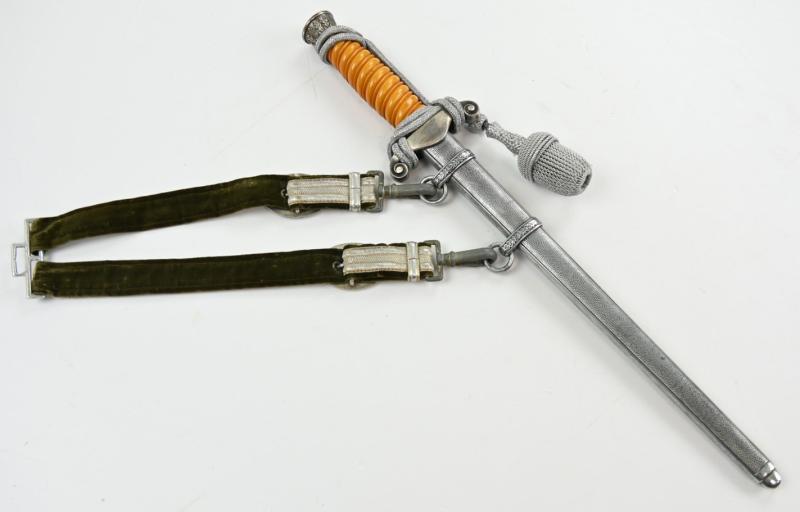 German WH Officer's Dagger with Hanger 'Carl Eickhorn'