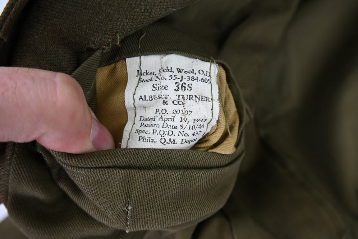 US WW2 1st Infantry Division Ike Jacket