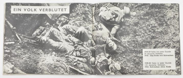 Allied WW2 Droppingsflyer 'Illustrierte Geschichte 2e Weltkrieg'