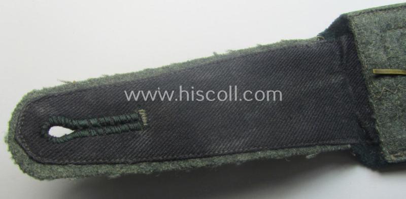 Single, WH (Heeres) NCO-type (ie. 'M36-/M40'-pattern- and/or 'pointed-styled') 'cyphered' shoulderstrap as was intended for usage by an: 'Oberfeldwebel des Infanterie-Rgts. 103'