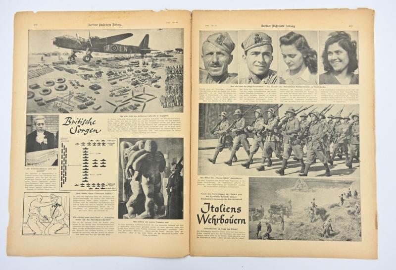German Berliner Illustrierte Zeitung Newspaper 1942