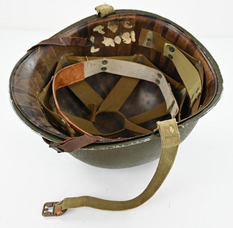 US WW2 Fixed bale Combat Helmet
