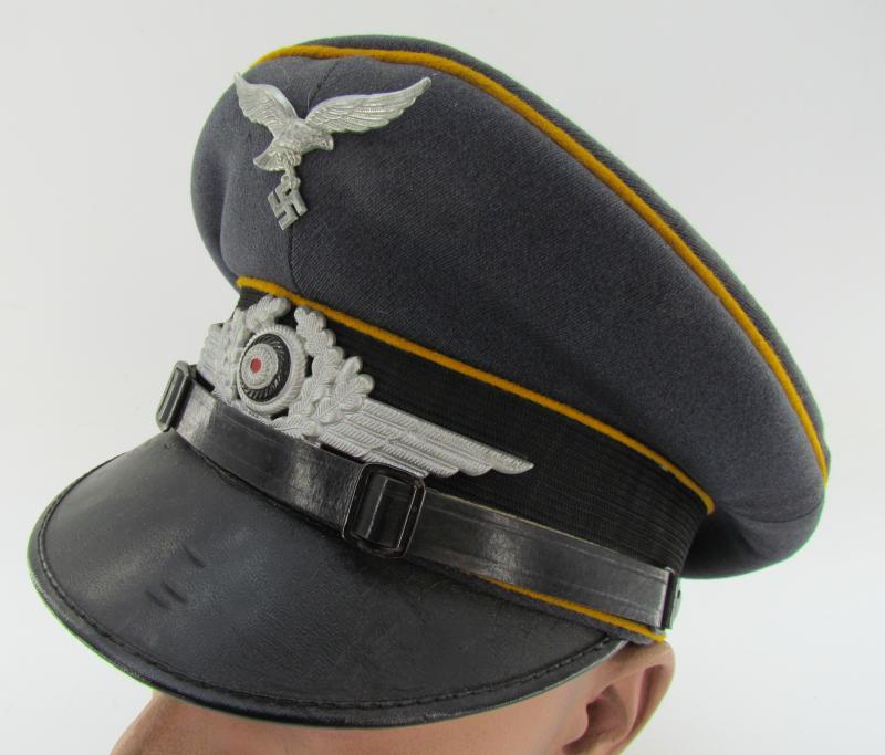 Luftwaffe Flight EM/NCO's Visor Cap