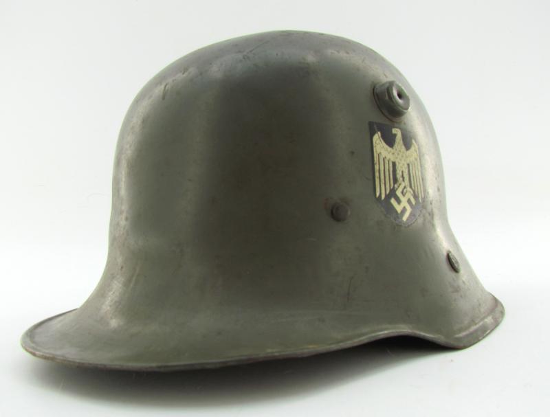 German Third Reich, Child's M1916 double decal helmet ( ‘Kinderstahlhelm’ )