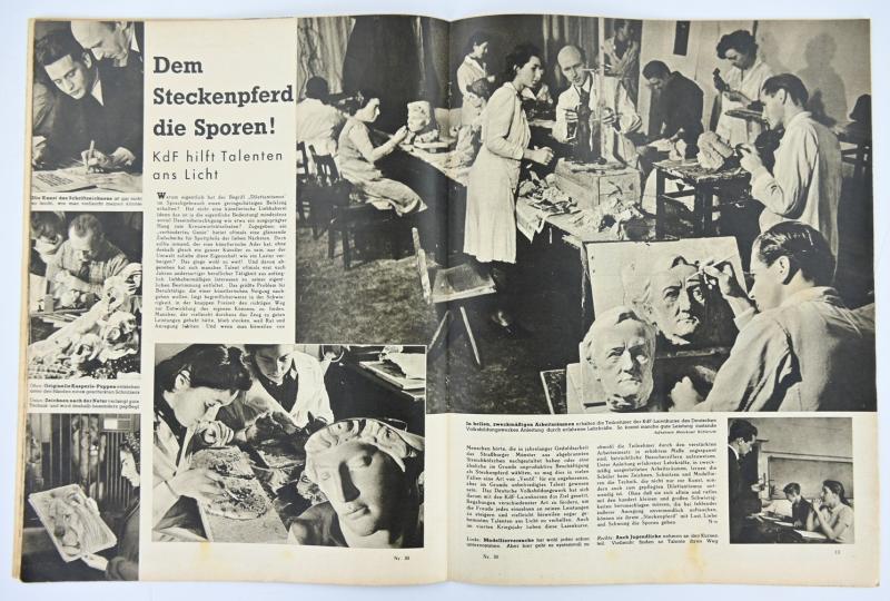 German Third Reich Magazine 'Die Woche' 1943