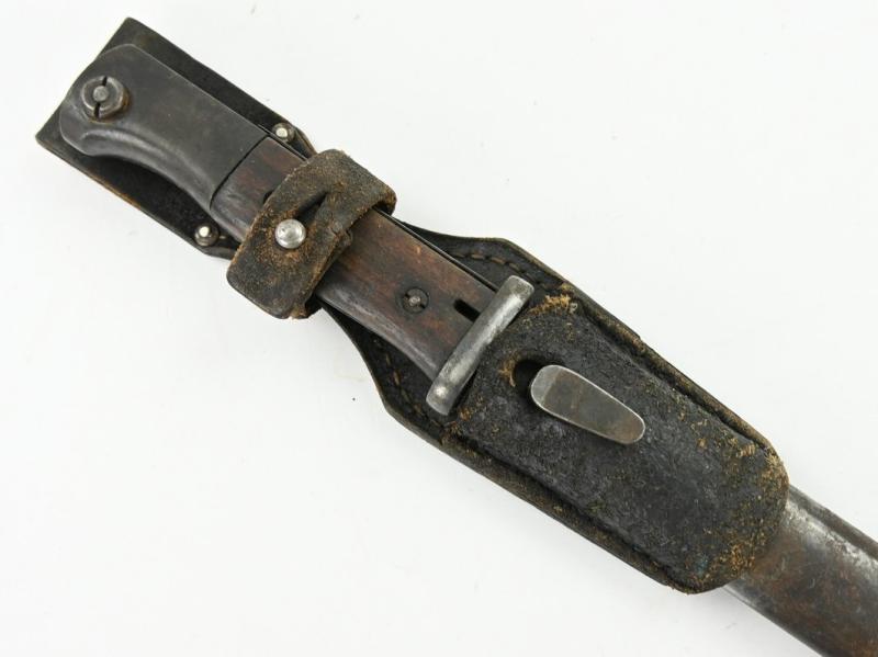 German WH K98 Mauser Bayonet with Frog