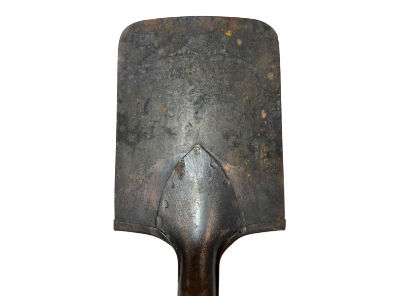 German WWII Entrenching Tool Carrier + straight shovel