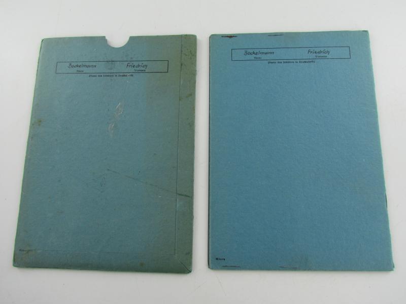 NSFK Nat.Soc. Air Corps Service Book Named