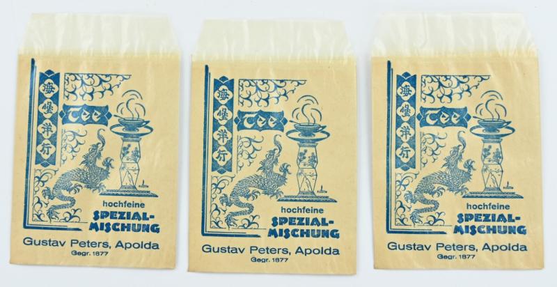 German Third Reich Era Spices bags