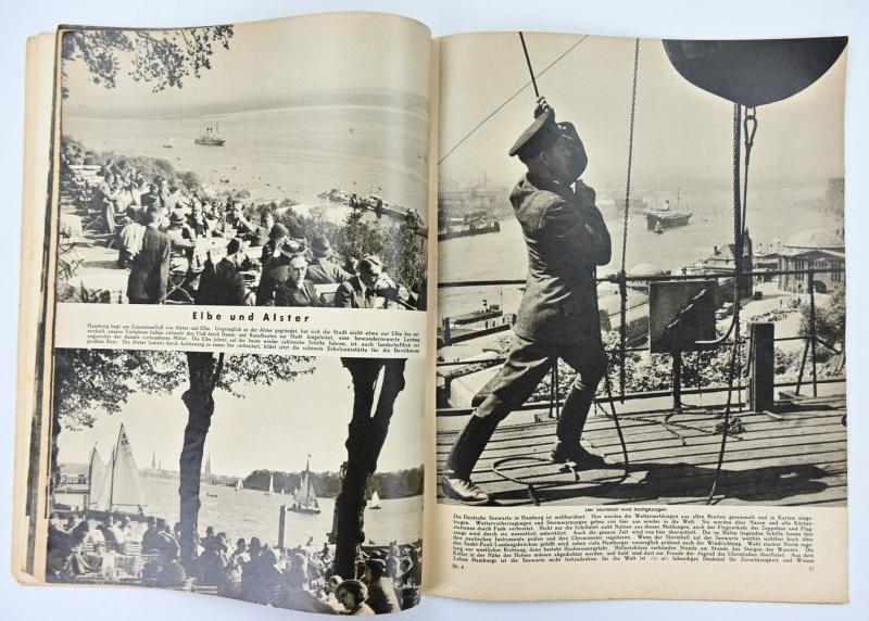 German Third Reich Magazine 'Die Woche' 1937