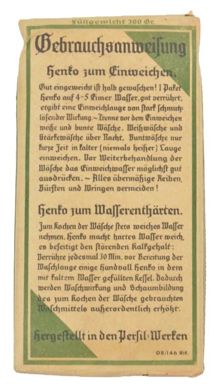 German Third Reich Era Soda