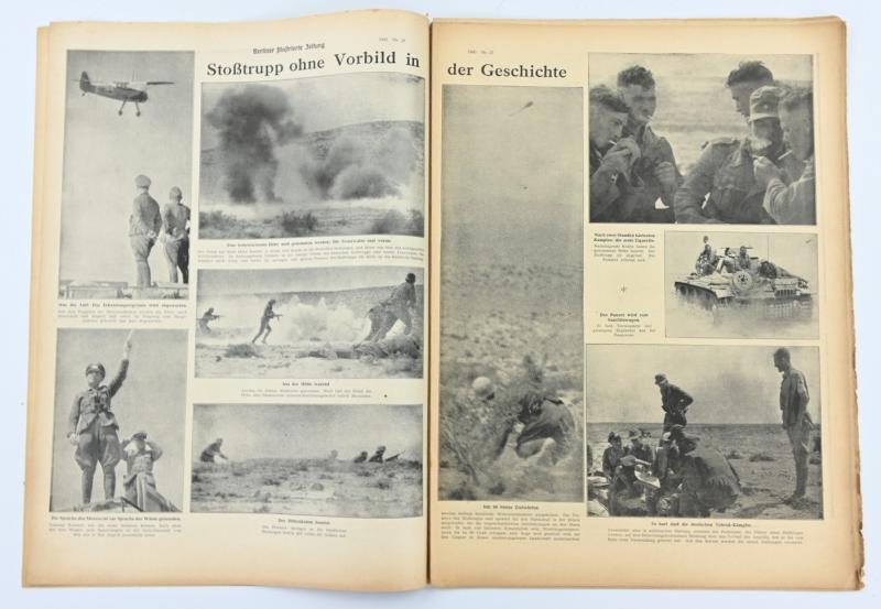 German Berliner Illustrierte Zeitung Newspaper 1941