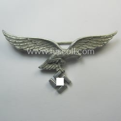 WH (Luftwaffe) aluminium-based breast-eagle as was specifically intended...