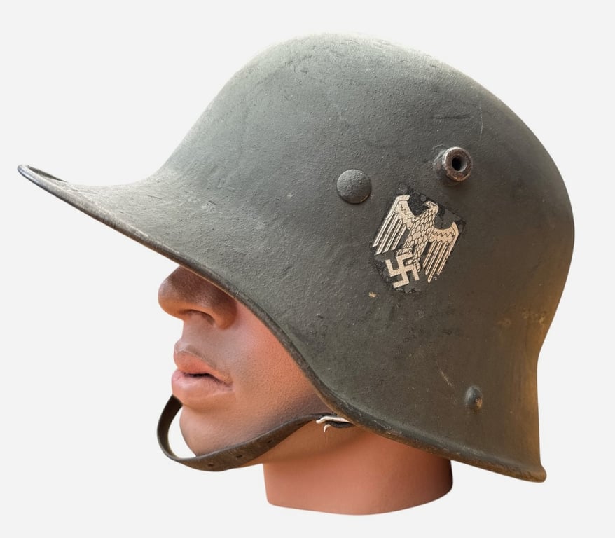 German M16 Transitional Single Decal Heer Helmet