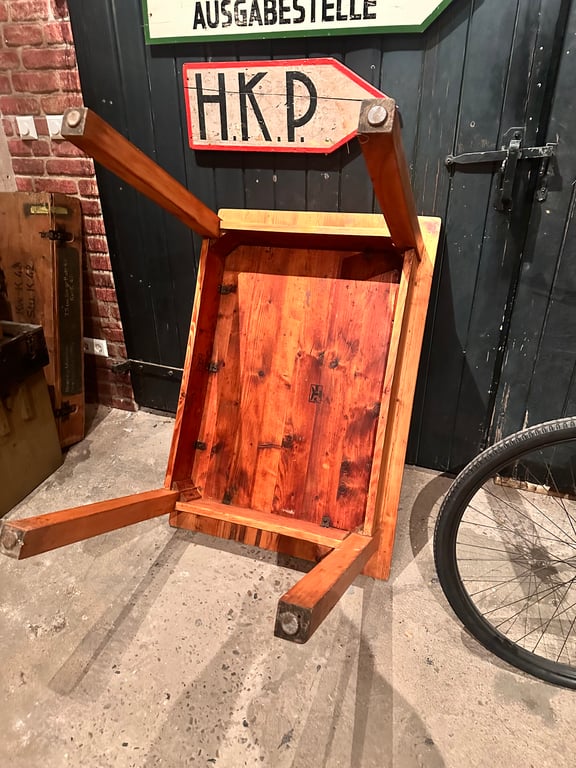 WW2 Luftwaffe Wooden Table 1939