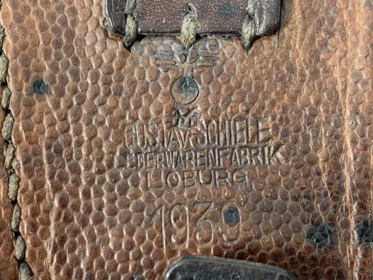 Kriegsmarine K98 Leather Ammo Pouch -1939-