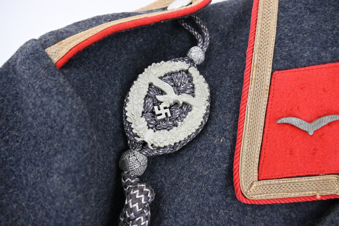 German LW Flak Artillery 4-Pocket Tunic