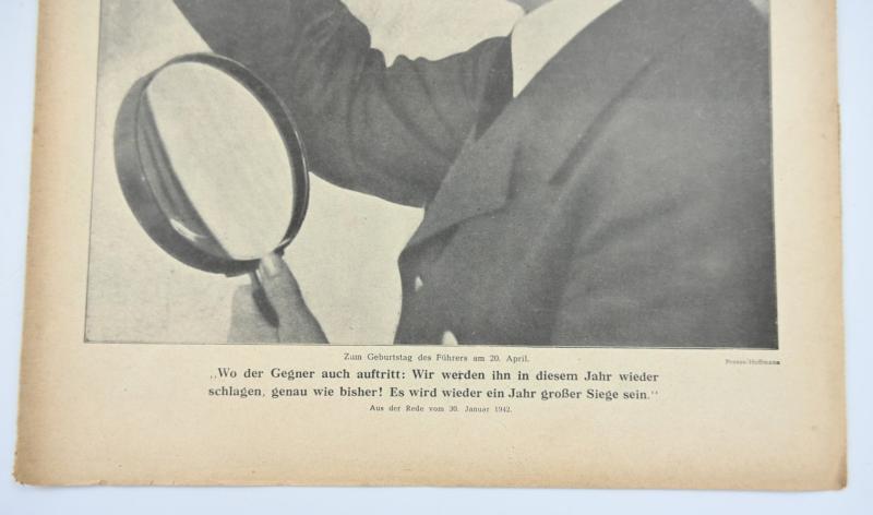 German Berliner Illustrierte Zeitung Newspaper April 1942