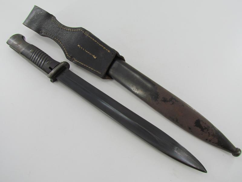 K98 bayonet and Scabbard with Frog Marked Coppel GMBH