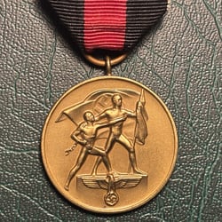 Sudetenland Medal with Ribbon