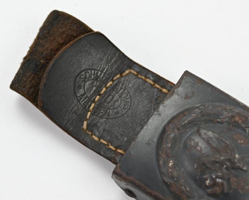 German LW Beltbuckle with Tab 'Schmöle & Comp'