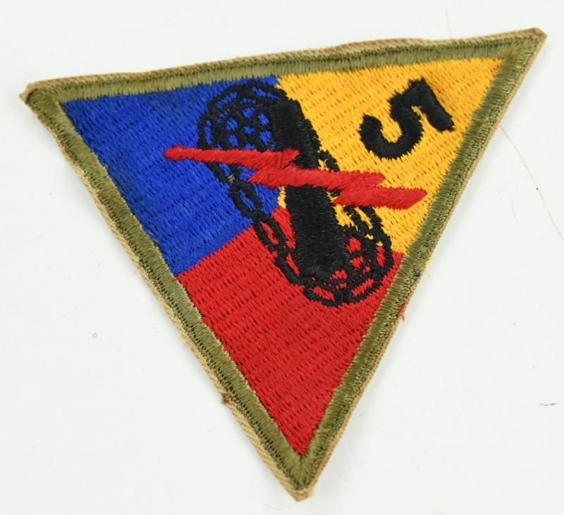 US WW2 5th Armored Division SSI