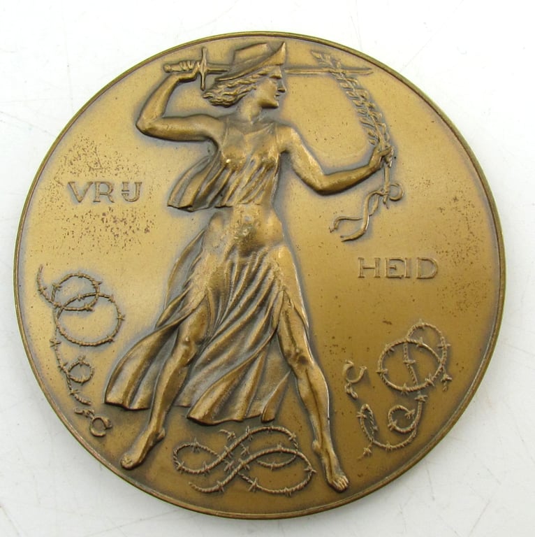 Commemorative Table Medal For Liberation From German Occupation