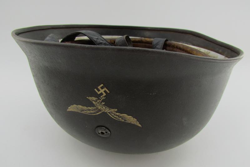 Luftwaffe M38 SD Fallschirmjager Helmet ET66