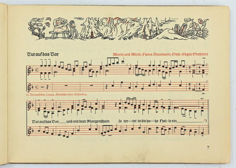 German Third Reich era Booklet 'hohe nacht der klaren sterne'