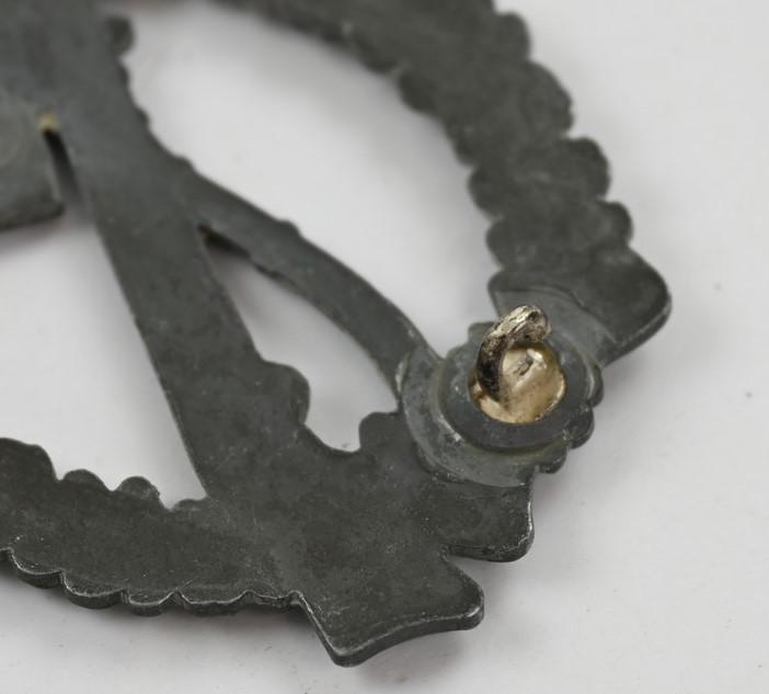 German Infantry Assault Badge in Silver 'Fritz Zimmermann'.'