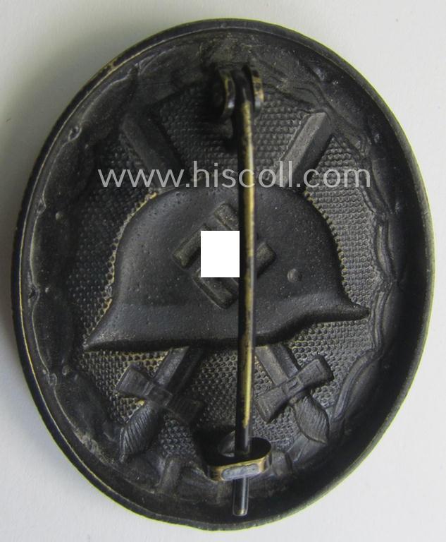Early-period, black-class wound-badge (or: 'Verwundeten-Abzeichen in Schwarz')