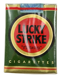 US WW2 Package of Lucky Strike Cigarets