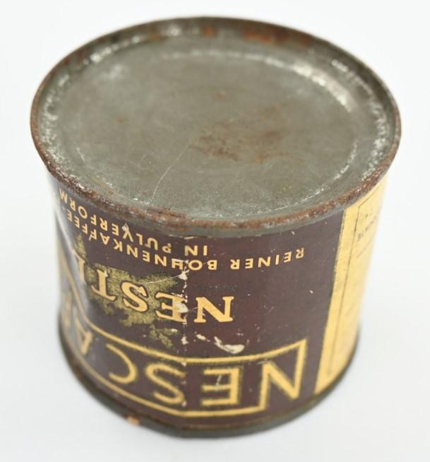 German Third Reich Era Tin Can of Nescafe