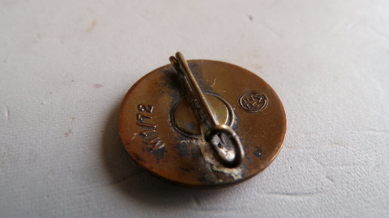 N.S.D.A.P Membership Party pin M1/72