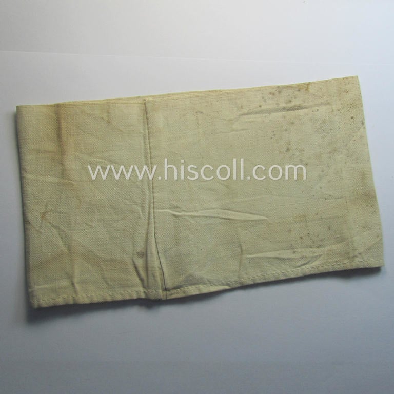 'N.S.D.A.P.'-related armband (ie. 'Armbinde') being of the 'entirely printed'-type showing a party-eagle device coupled with the text: 'Einsatzsturm der NSDAP'