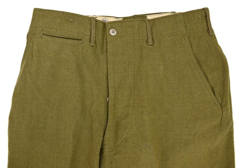US WW2 Wool Serge Trousers