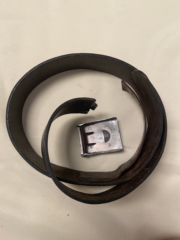 German Police Belt and buckle