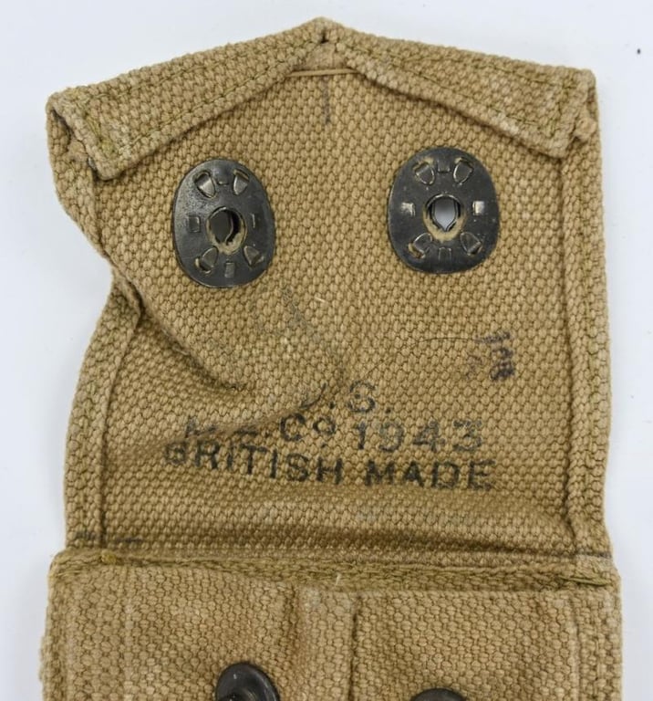 US WW2 M-1911 Magazine Pouch British Made