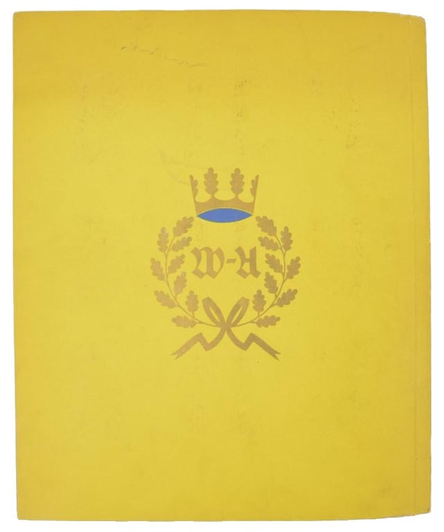 German Third Reich Cigaret Album 'Orden'