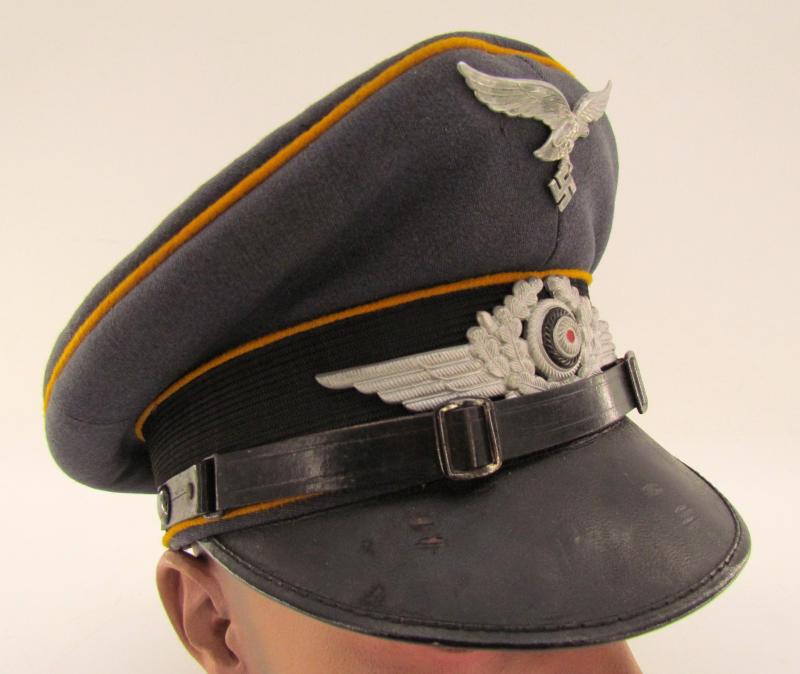 Luftwaffe Flight EM/NCO's Visor Cap