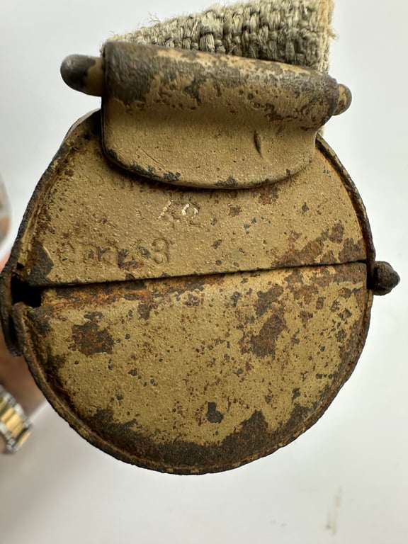 WW2 German Mg42 spare barrel carrier.