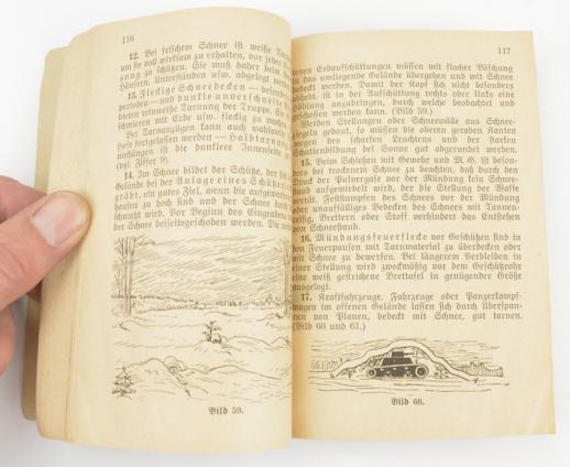 German Waffen-SS 'Winterbattle' pocketbook