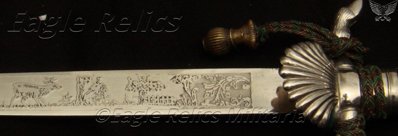 Miniature Hunting Association Dagger By Hörster With Knot