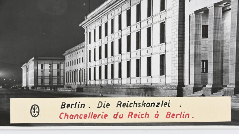 German Third Reich Press Photo 'Reichskanzlei'