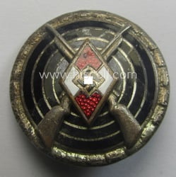 HJ ('Hitlerjugend'): 'HJ-Schiessauszeichnung für Scharfschützen' (maker-marked: 'RzM -...