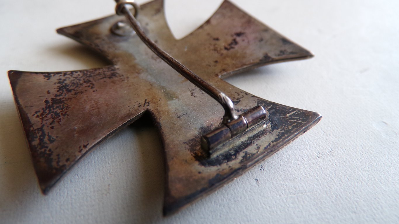 Cased WWI Imperial German EK1 1914