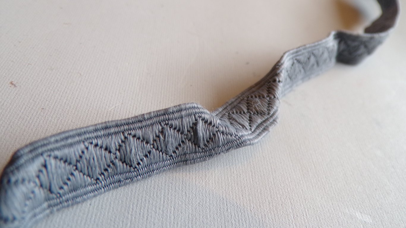 German Army Subdued NCO Collar & Shoulder Board Tresse