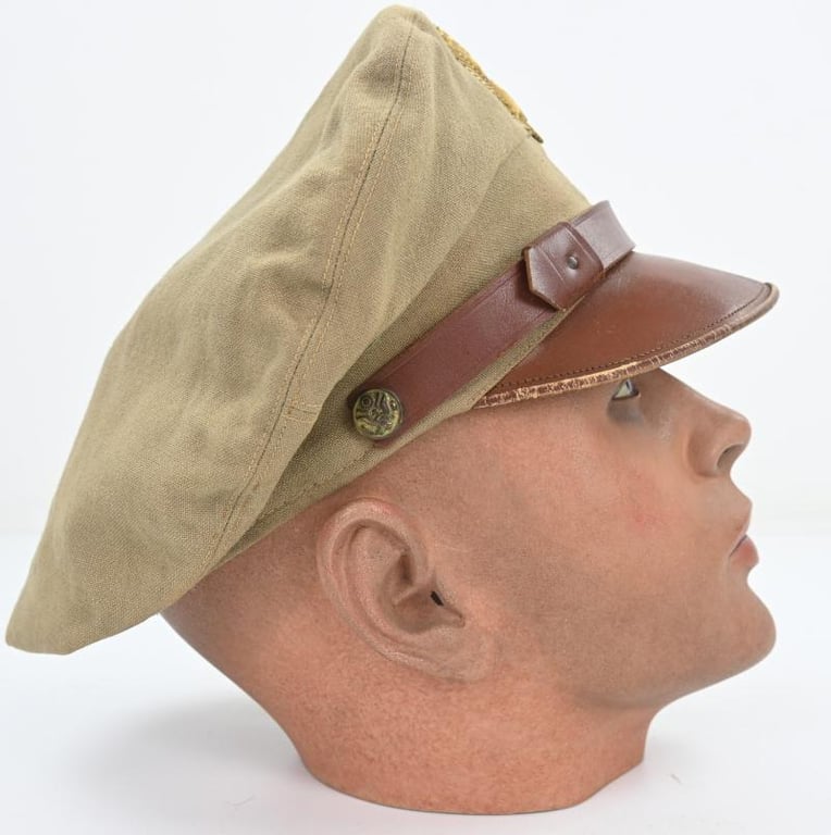 US WW2 Officer's Crusher Visor Cap