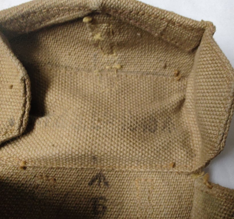 A pair of WW2 British Army Ammo pouches