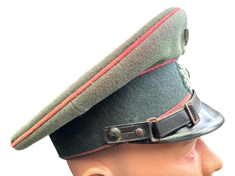 Wehrmacht Army (Heer) EM/NCO Panzer visor cap ‘Schirmmütze’